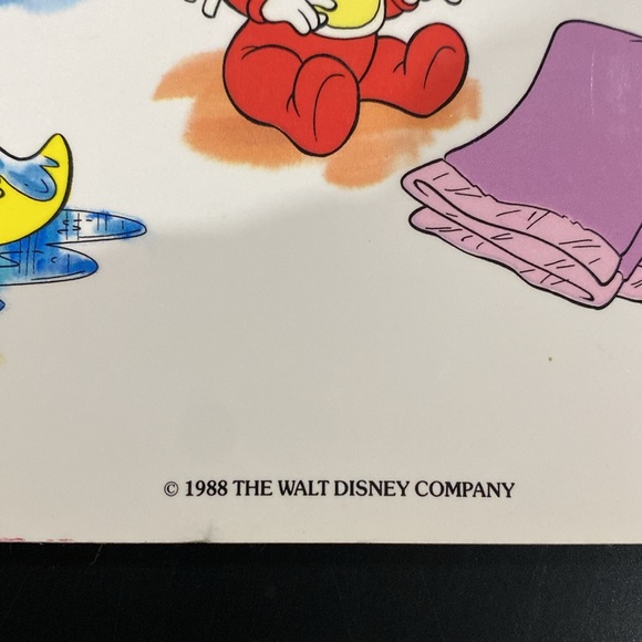 Disney Babies: Baby Mickey’s Nap - Vintage Hardcover Children’s Board Book - Picture 3 of 6